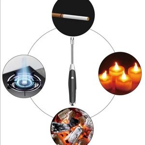 USB Rechargeable Arc Lighter(Black)